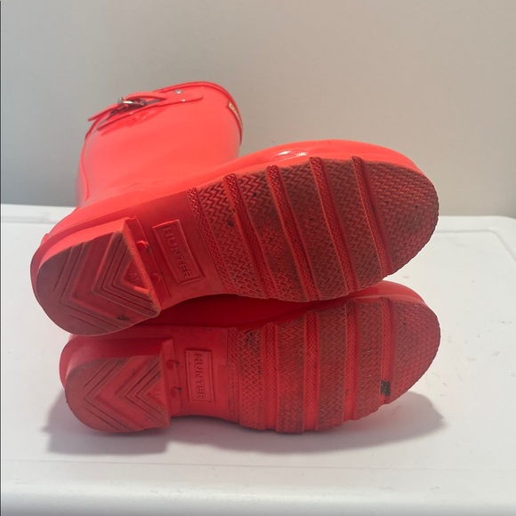 Hunter Pink Rain Boots - Picture 8 of 10